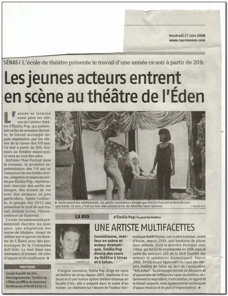 Médias - La presse en parle